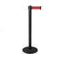 Black ProLux Retracting Belt Barrier