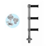 Triple Belt Removable Stanchion